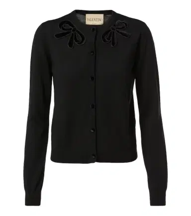 Valentino Embroidered virgin wool cardigan | Thumbnail 1 Valentino Embroidered virgin wool cardigan | Thumbnail 1