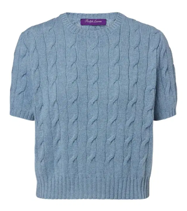 Ralph Lauren Collection Cable-knit cashmere sweater