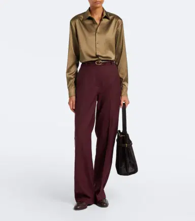Ralph Lauren Collection Adrien satin shirt | Thumbnail 2 Ralph Lauren Collection Adrien satin shirt | Thumbnail 2