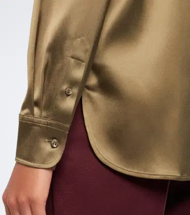 Ralph Lauren Collection Adrien satin shirt | Thumbnail 6 Ralph Lauren Collection Adrien satin shirt | Thumbnail 6