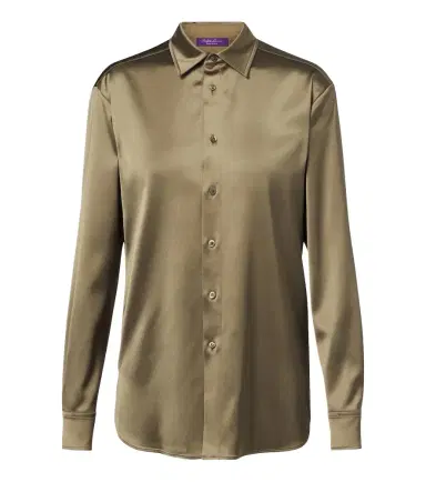 Ralph Lauren Collection Adrien satin shirt | Thumbnail 1 Ralph Lauren Collection Adrien satin shirt | Thumbnail 1