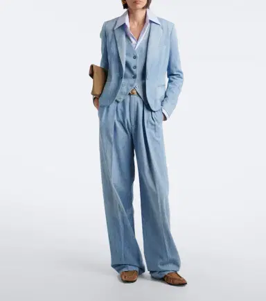 Ralph Lauren Collection Livie wide-leg jeans | Thumbnail 6 Ralph Lauren Collection Livie wide-leg jeans | Thumbnail 6