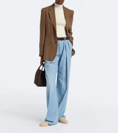 Ralph Lauren Collection Naomie silk-blend turtleneck top | Thumbnail 3 Ralph Lauren Collection Naomie silk-blend turtleneck top | Thumbnail 3