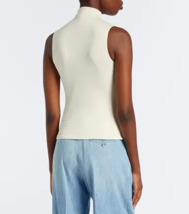Ralph Lauren Collection Naomie silk-blend turtleneck top | Thumbnail 4 Ralph Lauren Collection Naomie silk-blend turtleneck top | Thumbnail 4