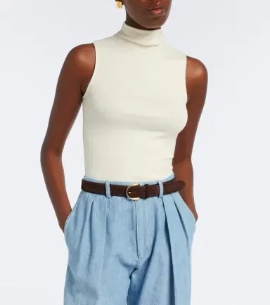 Ralph Lauren Collection Naomie silk-blend turtleneck top | Thumbnail 5 Ralph Lauren Collection Naomie silk-blend turtleneck top | Thumbnail 5