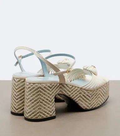 Valentino Garavani Caur Royal leather platform sandals | Thumbnail 2 Valentino Garavani Caur Royal leather platform sandals | Thumbnail 2