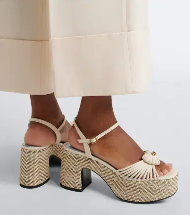 Valentino Garavani Caur Royal leather platform sandals | Thumbnail 6 Valentino Garavani Caur Royal leather platform sandals | Thumbnail 6