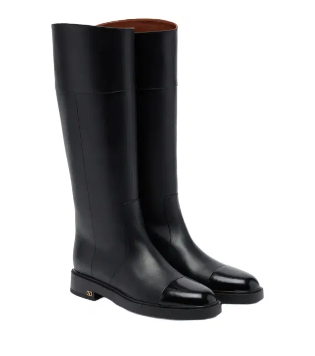 Valentino Garavani New Boot leather knee-high boots