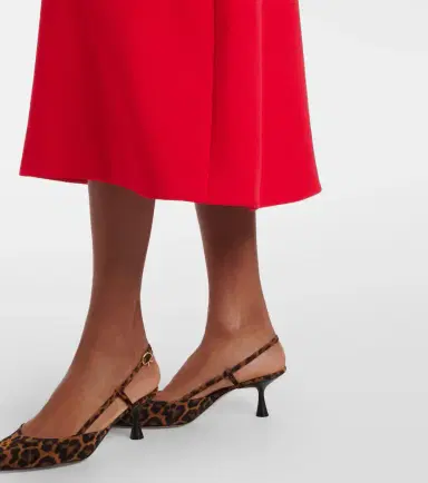 Emilia Wickstead Alexina wool crêpe midi dress | Thumbnail 3 Emilia Wickstead Alexina wool crêpe midi dress | Thumbnail 3