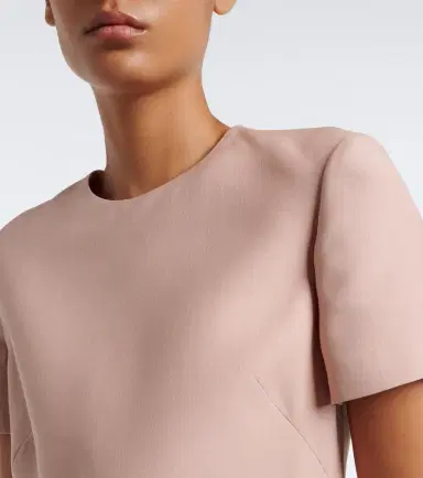 Valentino Crepe Couture lace-trimmed minidress | Thumbnail 3