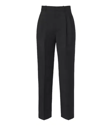 Jil Sander Pleated wool and mohair straight pants | Thumbnail 1 Jil Sander Pleated wool and mohair straight pants | Thumbnail 1
