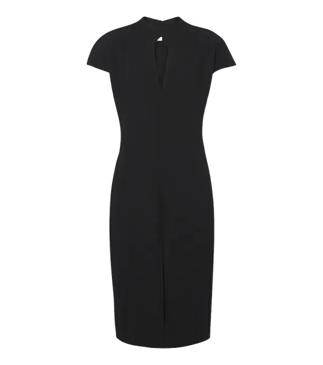 Jil Sander Cutout virgin wool minidress
