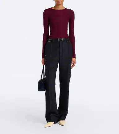 Jil Sander Ribbed-knit wool sweater | Thumbnail 2