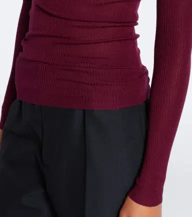Jil Sander Ribbed-knit wool sweater | Thumbnail 4