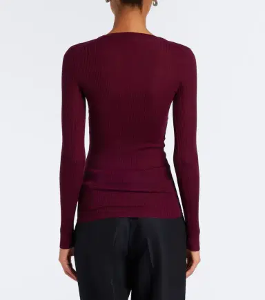 Jil Sander Ribbed-knit wool sweater | Thumbnail 5