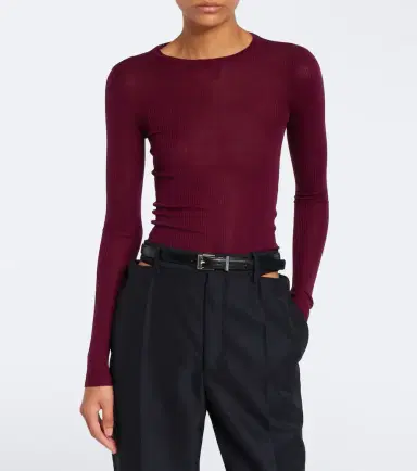 Jil Sander Ribbed-knit wool sweater | Thumbnail 6