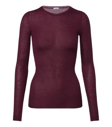 Jil Sander Ribbed-knit wool sweater | Thumbnail 1