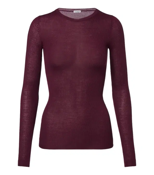Jil Sander Ribbed-knit wool sweater