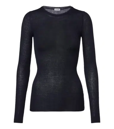 Jil Sander Ribbed-knit wool sweater | Thumbnail 1 Jil Sander Ribbed-knit wool sweater | Thumbnail 1