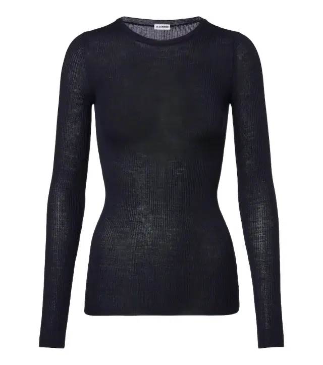 Jil Sander Ribbed-knit wool sweater
