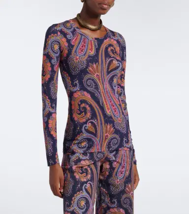 Etro Paisley T-shirt | Thumbnail 2 Etro Paisley T-shirt | Thumbnail 2