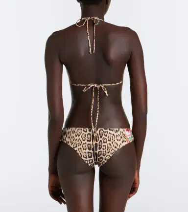 Roberto Cavalli Leopard-print cutout swimsuit | Thumbnail 2