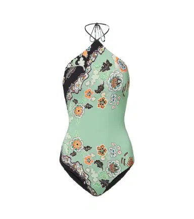 Roberto Cavalli Floral halterneck swimsuit | Thumbnail 1