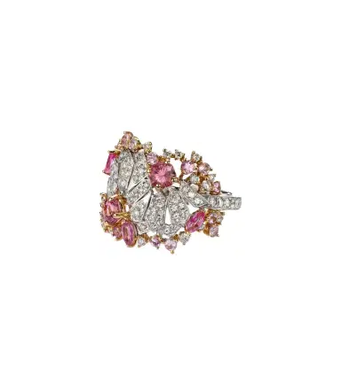 Ananya Magnificent Jewels Volume 2 18kt gold pinky ring with gemstones | Thumbnail 1