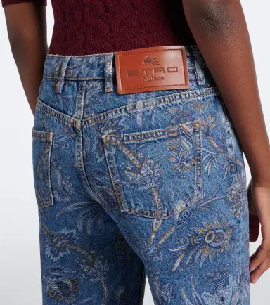 Etro Printed wide-leg jeans | Thumbnail 3 Etro Printed wide-leg jeans | Thumbnail 3
