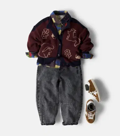 Bobo Choses Logo jeans | Thumbnail 4
