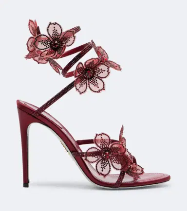 Rene Caovilla Floriane floral-appliqué embellished sandals | Thumbnail 2