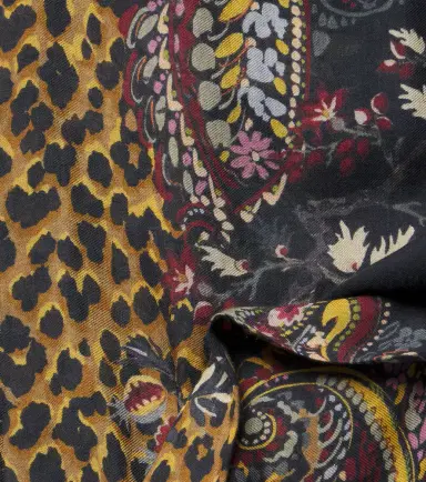 Etro Printed modal and cashmere scarf | Thumbnail 2 Etro Printed modal and cashmere scarf | Thumbnail 2