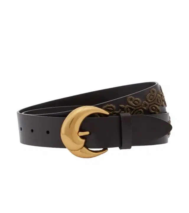Etro Embroidered leather belt