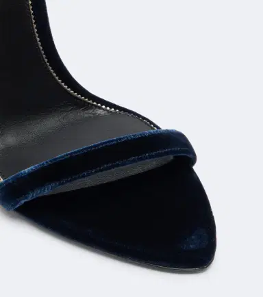 Tom Ford Padlock velvet sandals | Thumbnail 4 Tom Ford Padlock velvet sandals | Thumbnail 4