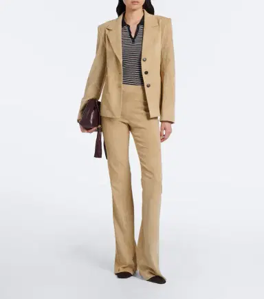 STOULS Helly suede blazer | Thumbnail 4