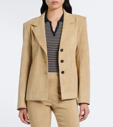 STOULS Helly suede blazer | Thumbnail 7