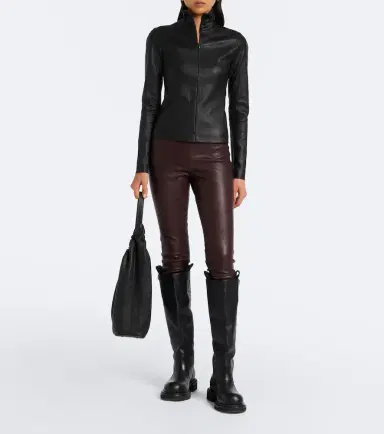STOULS Selene leather jacket | Thumbnail 2