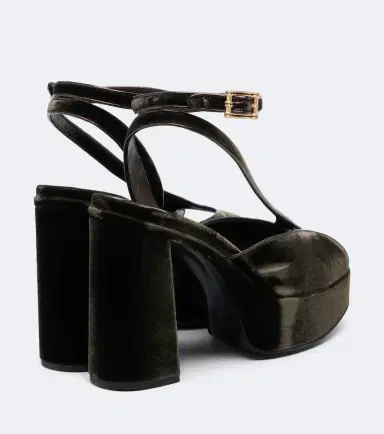 Etro Velvet platform sandals | Thumbnail 2