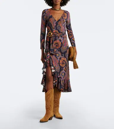 Etro Suede cowboy boots | Thumbnail 5