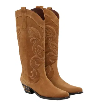 Etro Suede cowboy boots | Thumbnail 1