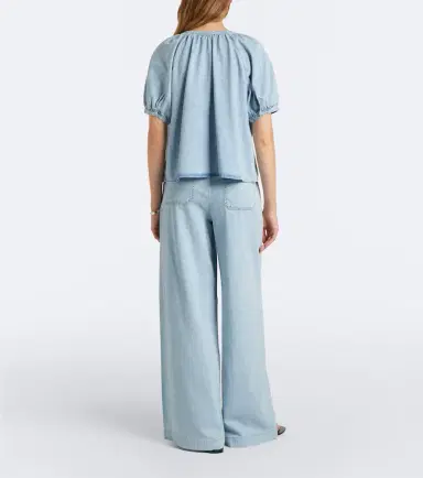 Frame The Offshore cotton-blend wide-leg pants | Thumbnail 5 Frame The Offshore cotton-blend wide-leg pants | Thumbnail 5