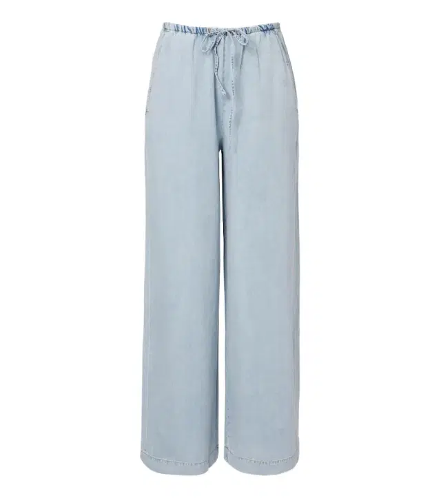 Frame The Offshore cotton-blend wide-leg pants