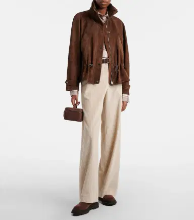Brunello Cucinelli Suede jacket | Thumbnail 4 Brunello Cucinelli Suede jacket | Thumbnail 4