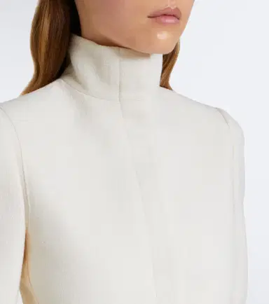 Alaïa Alaïa Cropped wool crêpe jacket | Thumbnail 3 Alaïa Alaïa Cropped wool crêpe jacket | Thumbnail 3