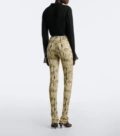 Gucci Snake-print skinny pants | Thumbnail 3