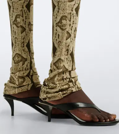 Gucci Snake-print skinny pants | Thumbnail 5