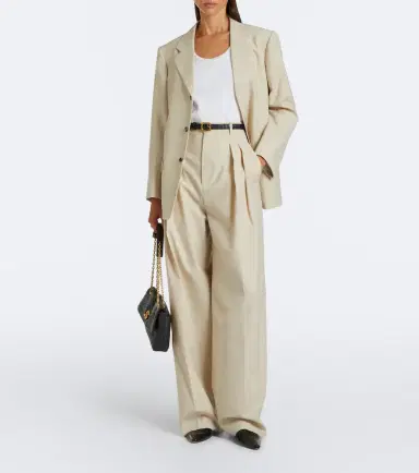 Bottega Veneta Striped wool and cotton blazer | Thumbnail 5 Bottega Veneta Striped wool and cotton blazer | Thumbnail 5