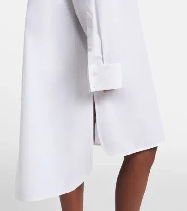 Bottega Veneta Oversized cotton poplin midi dress | Thumbnail 5 Bottega Veneta Oversized cotton poplin midi dress | Thumbnail 5
