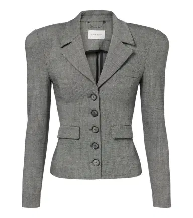 Magda Butrym Herringbone wool-blend jacket | Thumbnail 1