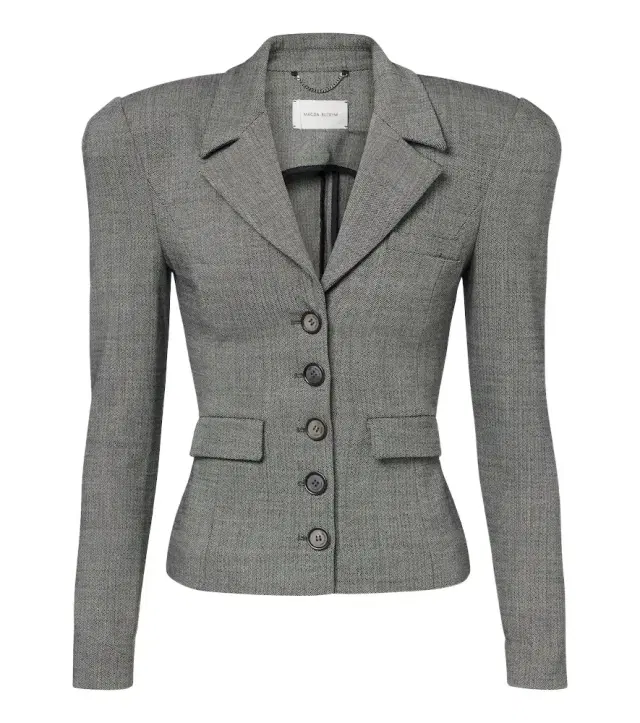 Magda Butrym Herringbone wool-blend jacket
